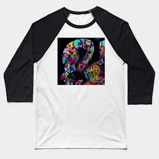 Weirdo flamingo Baseball T-Shirt